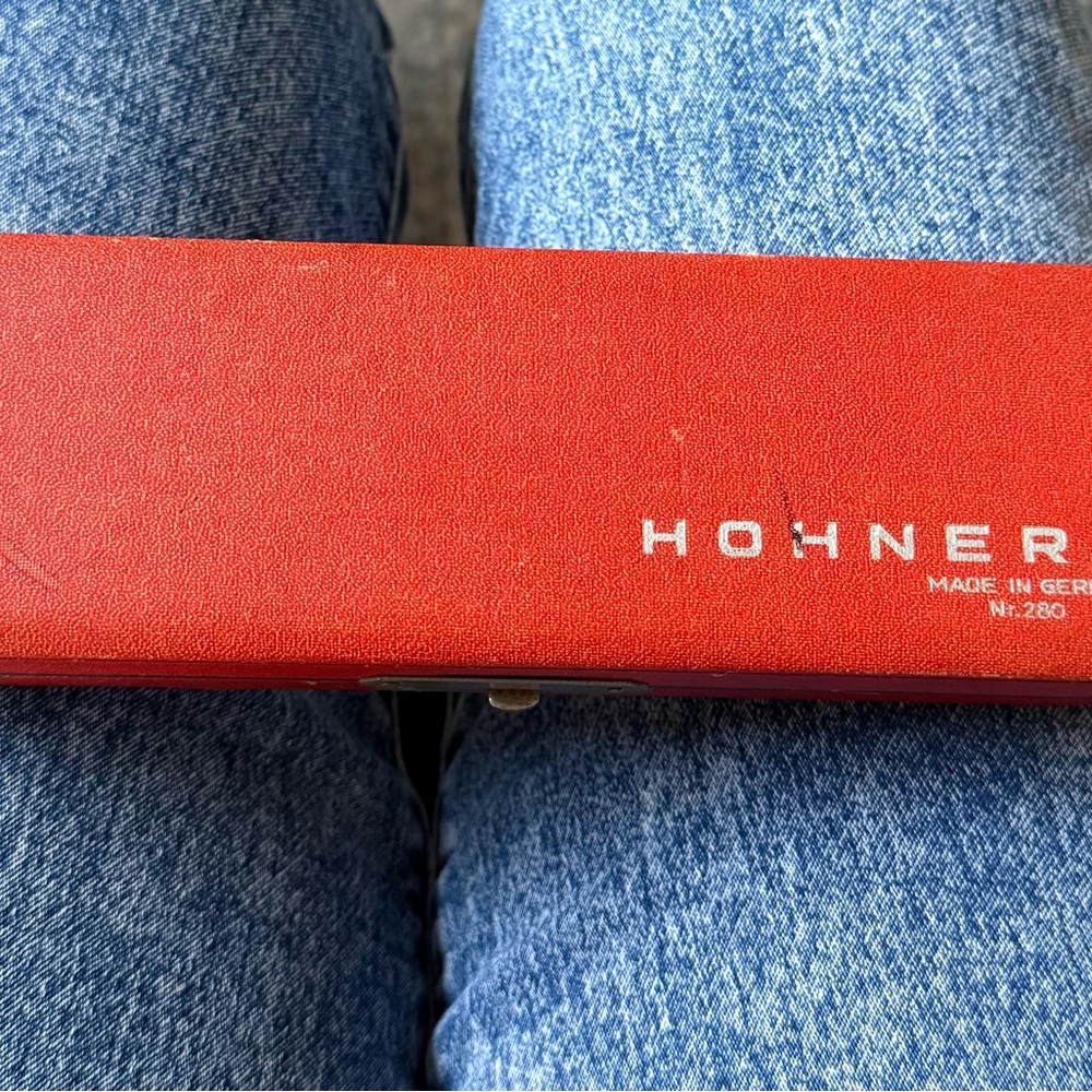 Hohner Chromonica Harmonica with Case
